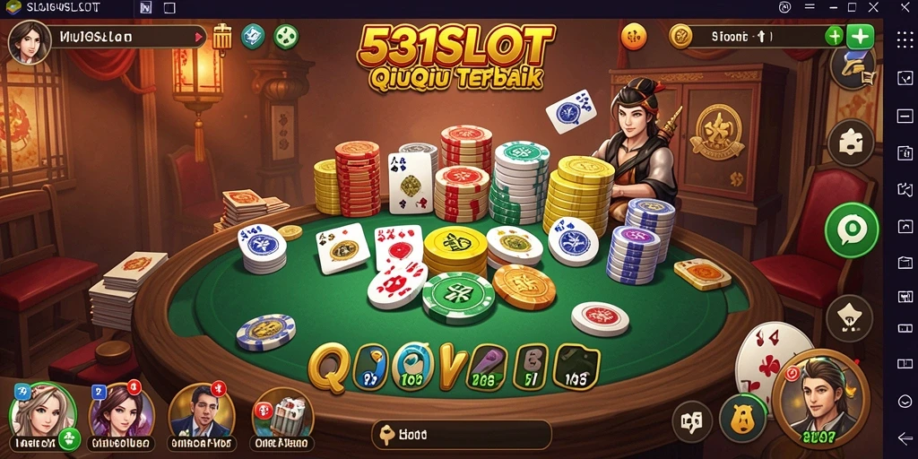 Tampilan menarik saat bermain QiuQiu di 531SLOT.