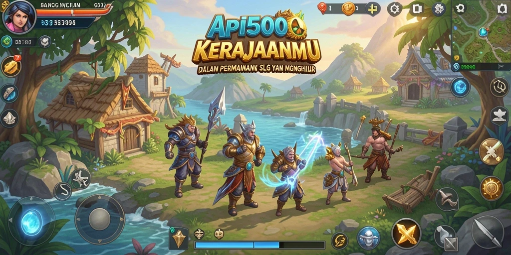 Tampilan gameplay seru dalam API5000 yang penuh strategi.