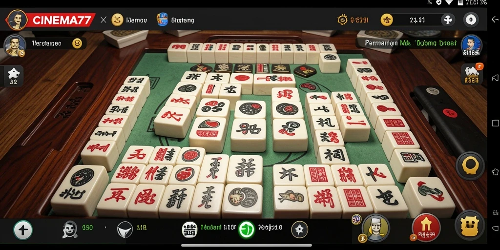 Tampilan gameplay yang menakjubkan dalam CINEMA77.
