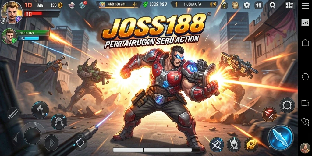 Tampilan menarik dari gameplay seru JOSS188.