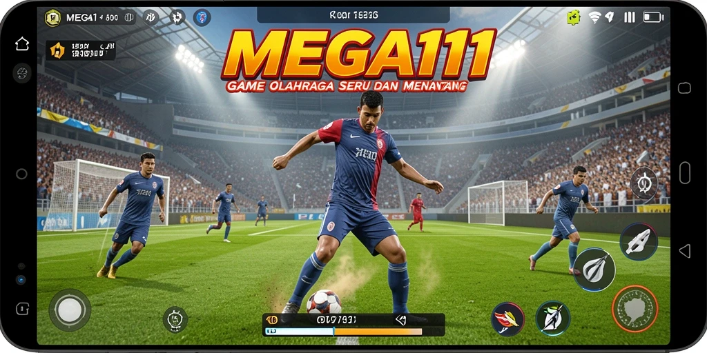 Tampilan gameplay menegangkan di MEGA111 dengan berbagai olahraga