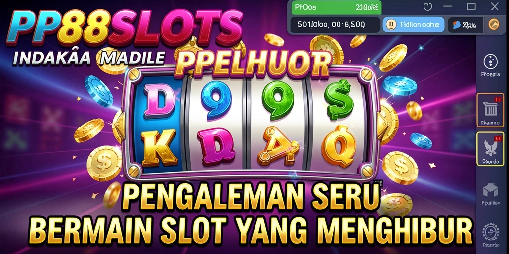 Tampilan gameplay seru dalam PP88SLOTS yang memukau.